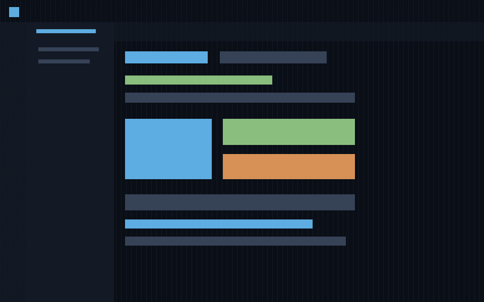 Server-rendered search workflow