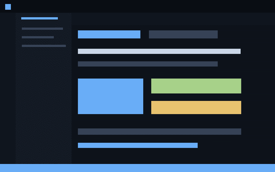 Portfolio homepage with explorer, tabs, and project cards