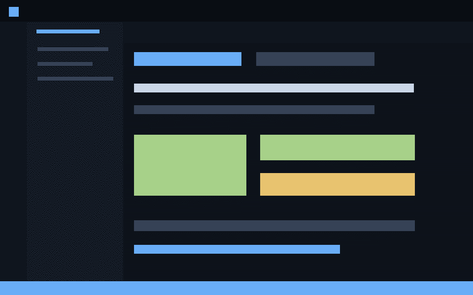 Responsive project case study page